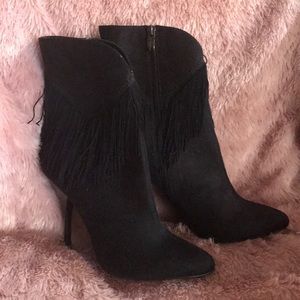 Nina suede leather sz. 9M, over ankle height